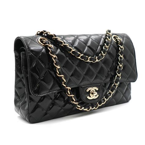 black quilted chanel case|chanel black bags classic quilted.